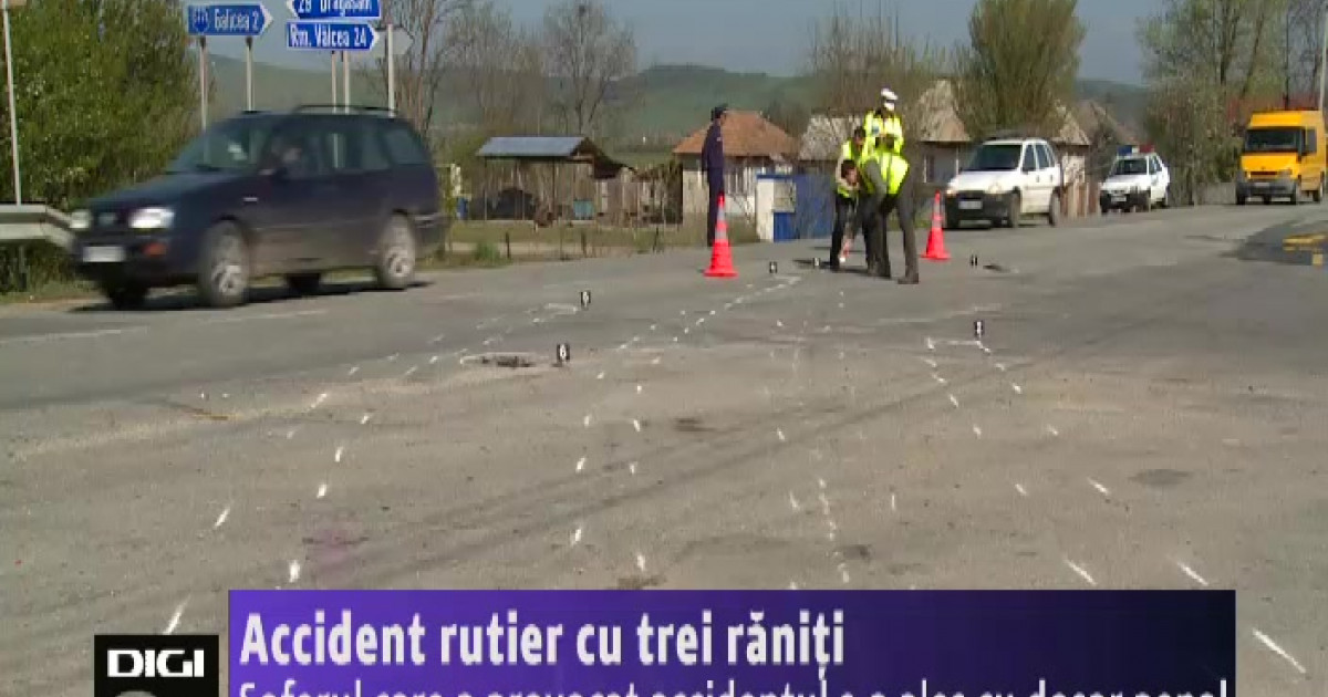 Accident Rutier Cu Trei R Ni I N V Lcea Oferul Care A Provocat