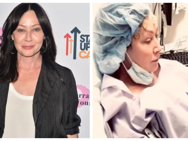 Shannen Doherty Imagini De Pe Patul De Spital Dup Ce A Dezv Luit C I