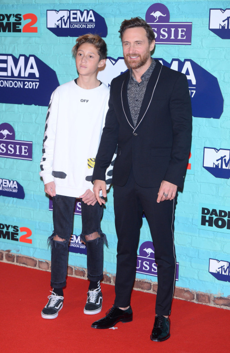 Celebrities attend to MTV EMA 2017 in London