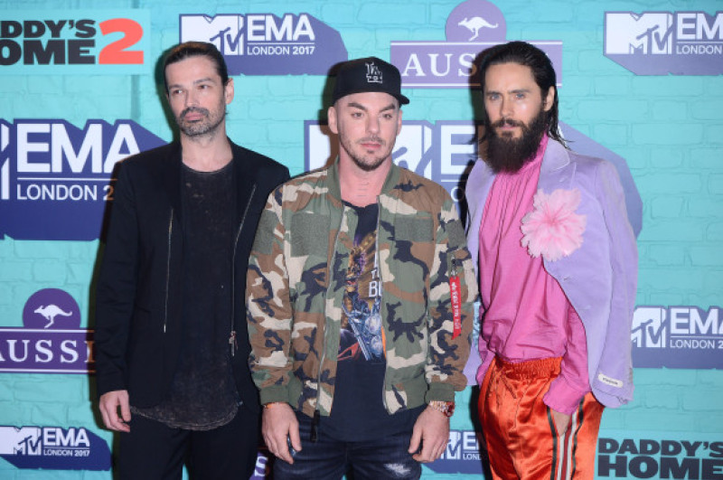 Celebrities attend to MTV EMA 2017 in London