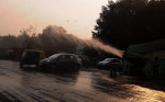 Anti Smog Gun Spray Water To Reduce Smog, New Delhi, DLI, India - 16 Nov 2021