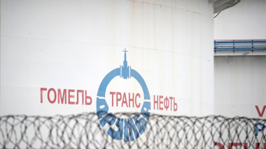 Imagine sugestivă de la sediul central al companiei petroliere Gomeltransneft Druzhba.