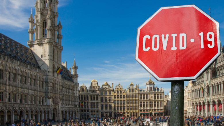 Belgia reintroduce restricții din cauza exploziei de cazuri Covid. Munca de acasă devine obligatorie