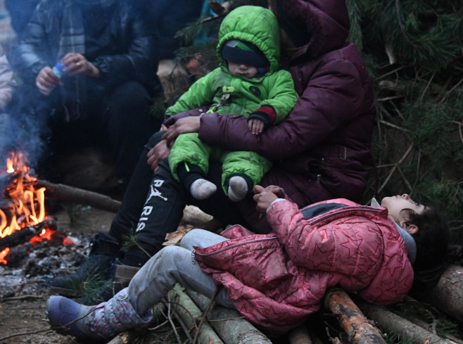 Belarus Poland Border Refugees