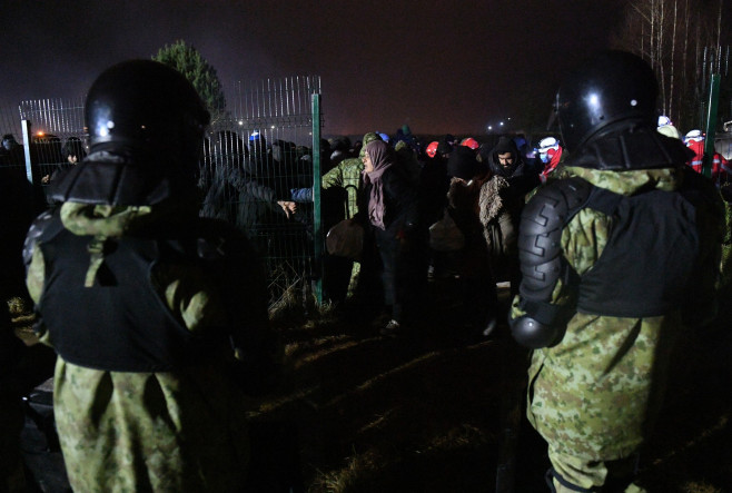 Belarus Poland Border Refugees