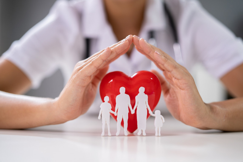 Health And Life Insurance. Heart Protected