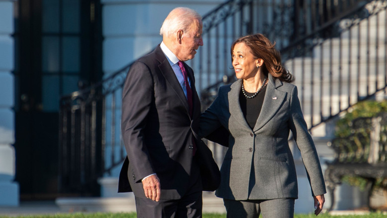 Joe Biden și Kamala Harris.