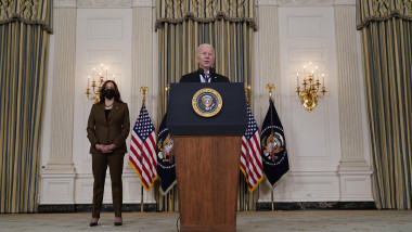 Joe Biden și Kamala Harris.