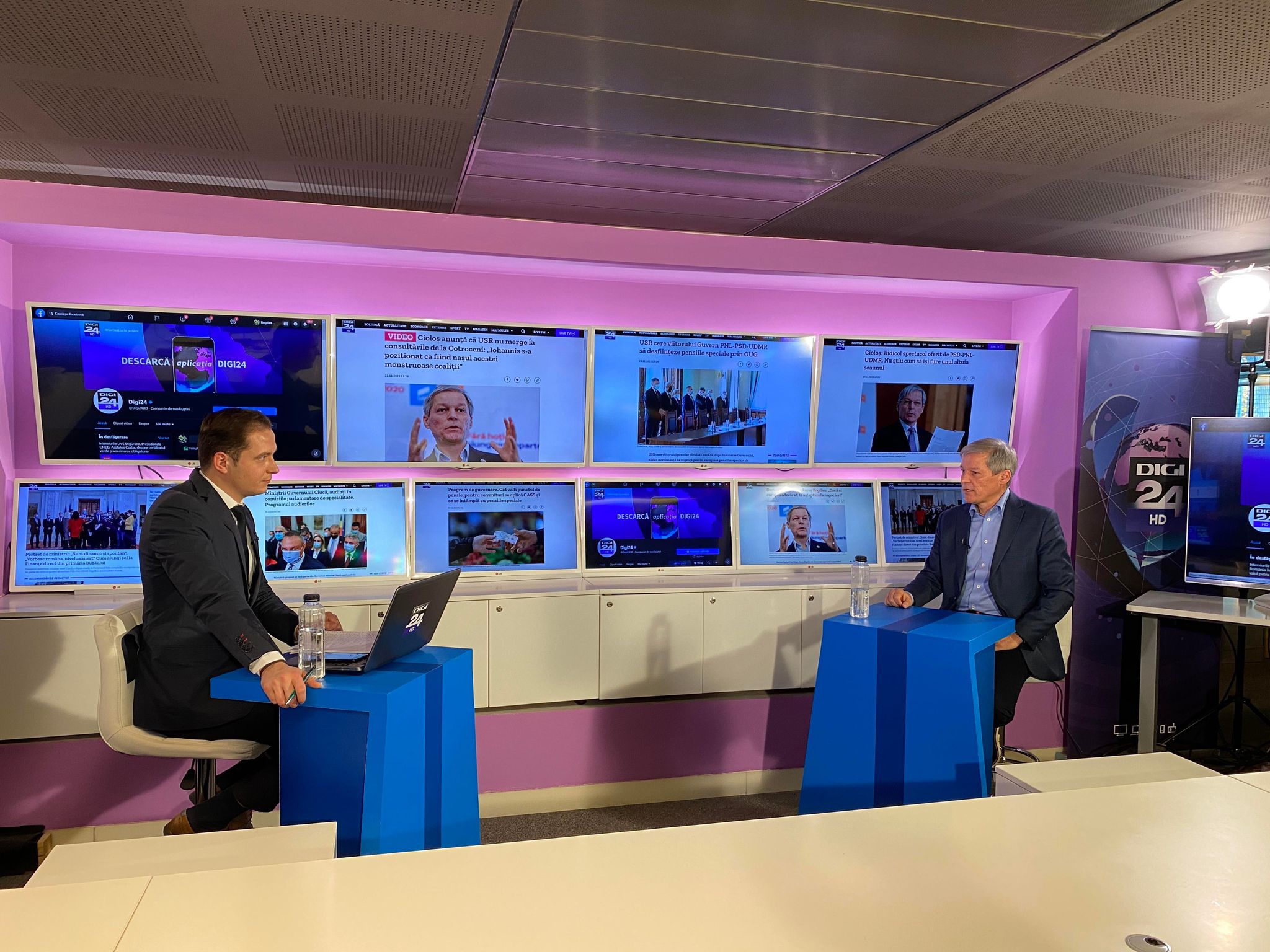 Dacian Cioloș, la Interviurile Digi24.ro: Vom construi un guvern din umbră. În 2024 vrem să câștigăm toate alegerile