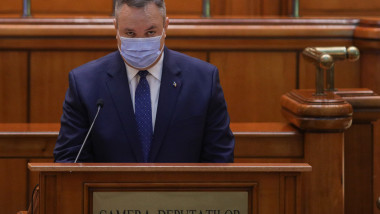Premierul Nicolae Ciucă în Parlament