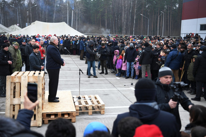 Belarus Poland Border Lukashenko Refugees