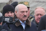 President Lukashenko visits refugee camp on Belarusian-Polish border