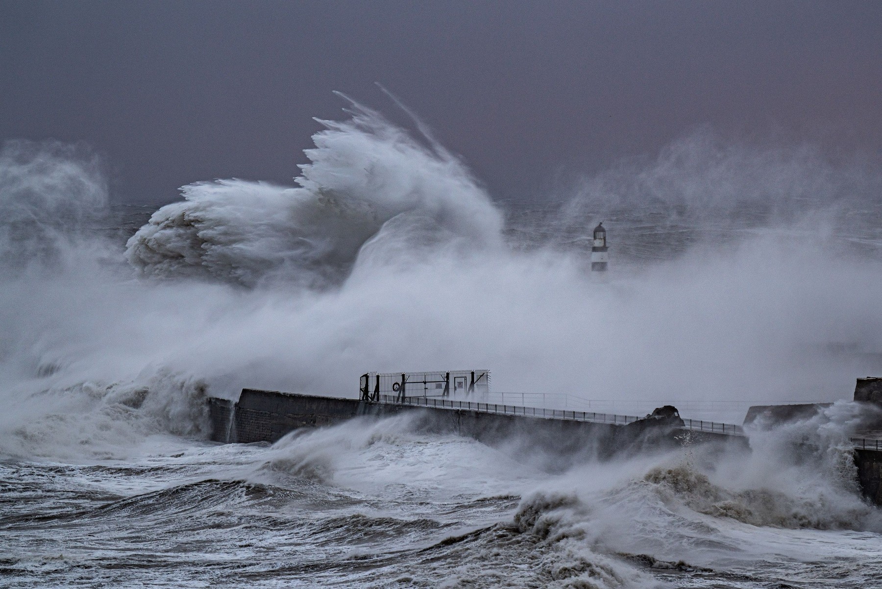 Storm Arwen, Yorkshire, UK - 27 Nov 2021