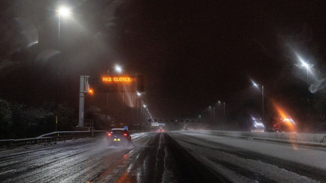 Storm Arwen, Yorkshire, UK - 27 Nov 2021