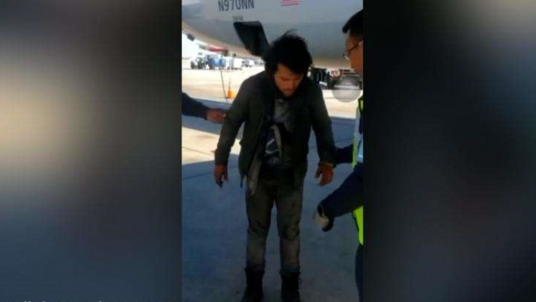 un migrant, găsit în viaţă la Miami în trenul de aterizare al unui avion venit din Guatemala.