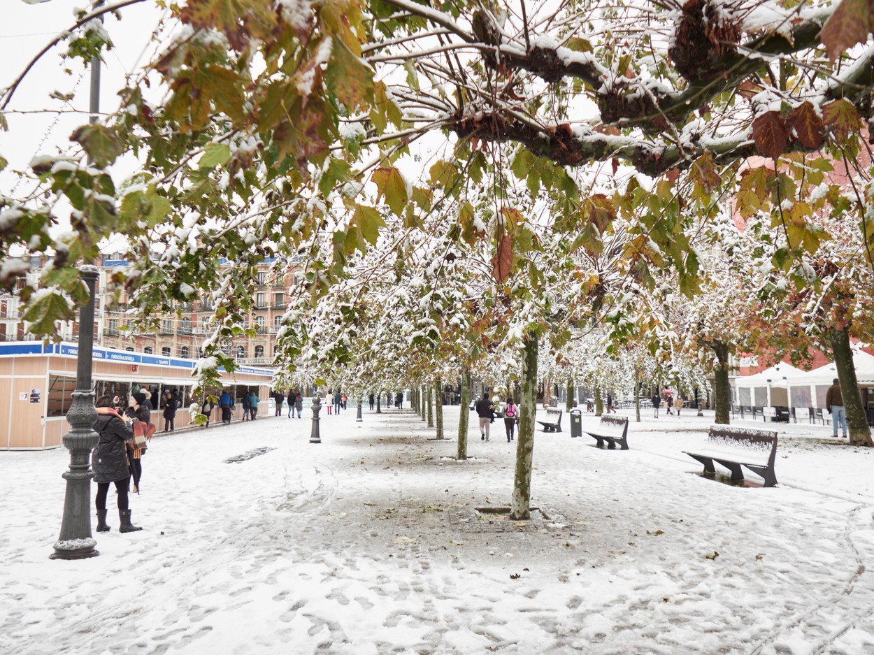 Half of Spain is at risk from snow, rain, wind and coastal phenomena.