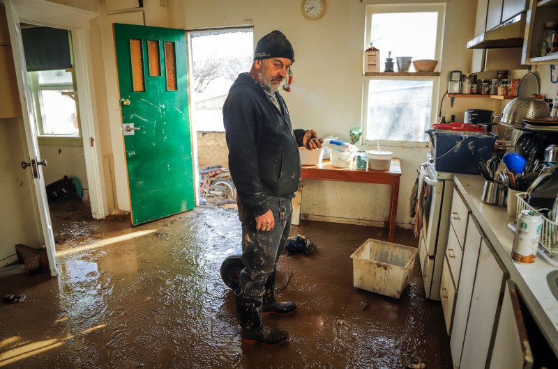 Inundaţii record în vestul Canadei.