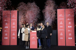 Christmas Lights Launching On Champs Elysees