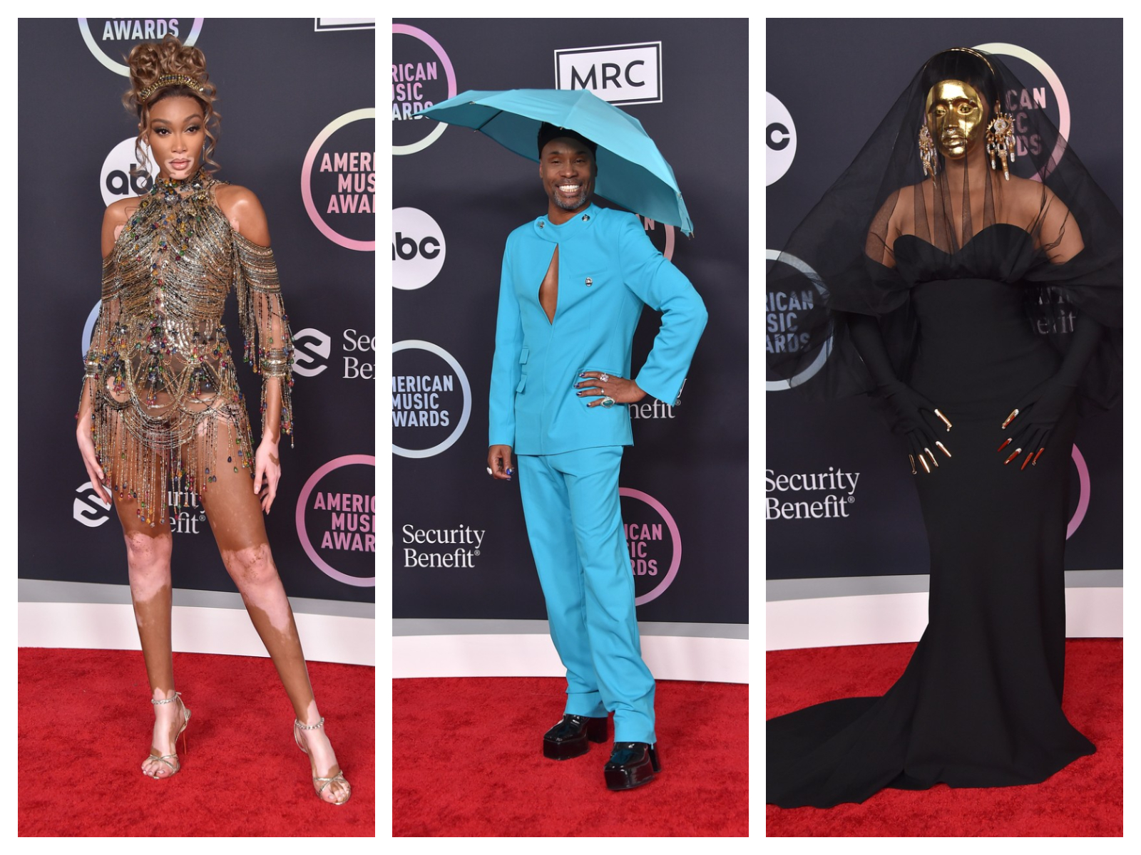 Cele mai spectaculoase ținute de la American Music Awards 2021