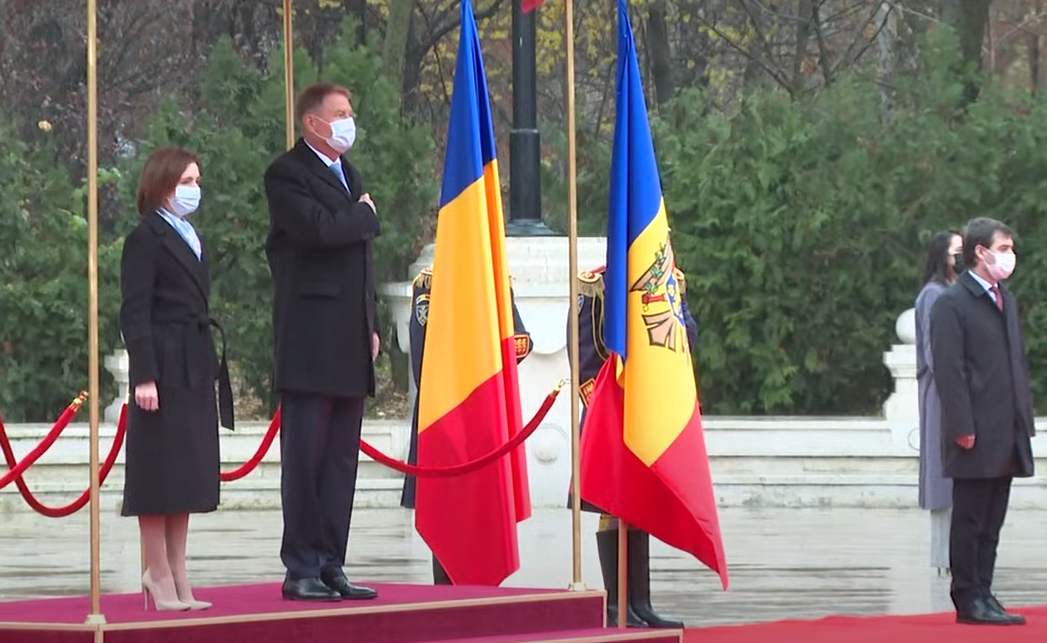 VIDEO Președinta Republicii Moldova, la București. Maia Sandu s-a întâlnit cu Klaus Iohannis