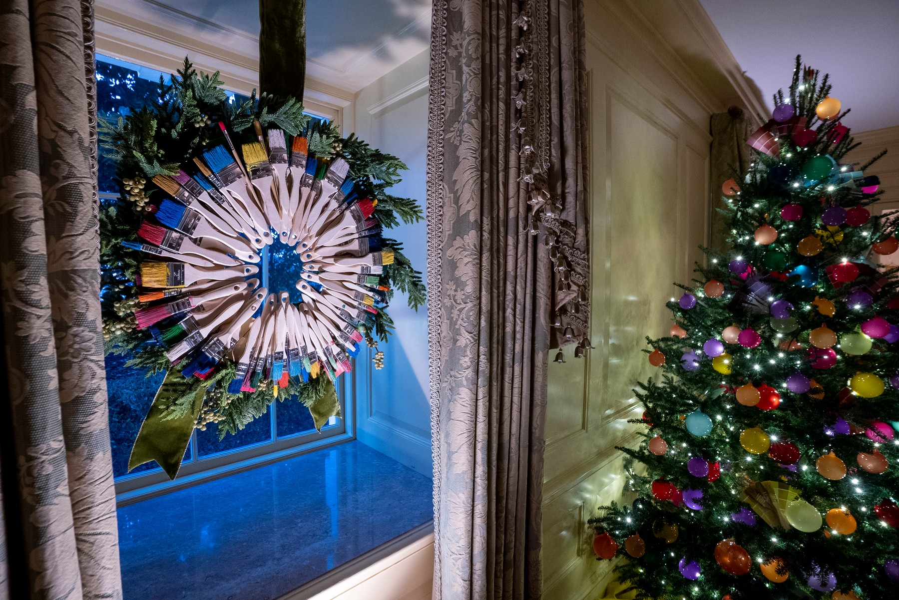 Christmas Decoratons at the White House.