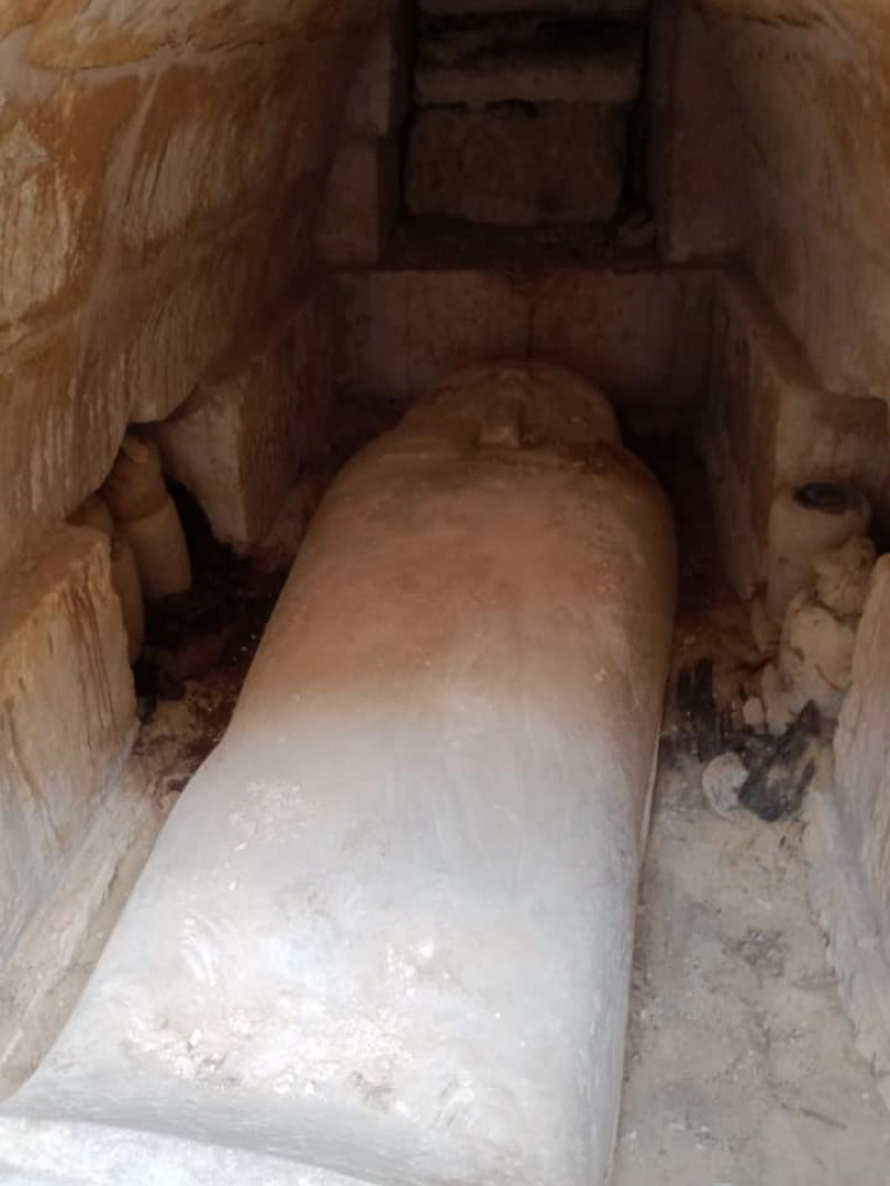 mumie mormant egipt