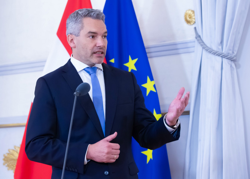 Austria New Chancellor Swearing-In