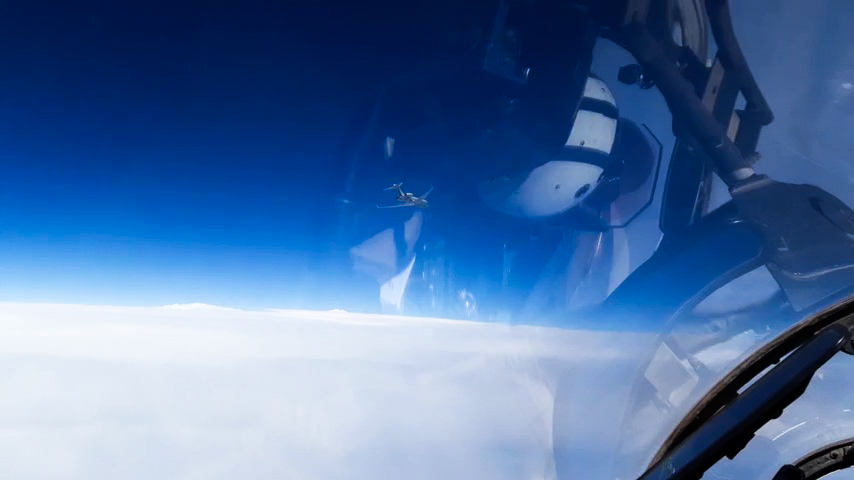 Avioane franceze au fost urmărite de aeronave de luptă rusești deasupra Mării Negre
