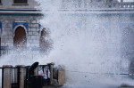 Powerful wind storm, Istanbul, Turkey - 30 Nov 2021