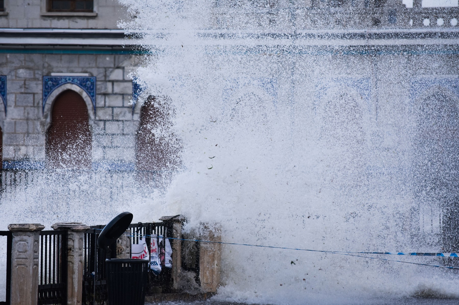 Powerful wind storm, Istanbul, Turkey - 30 Nov 2021