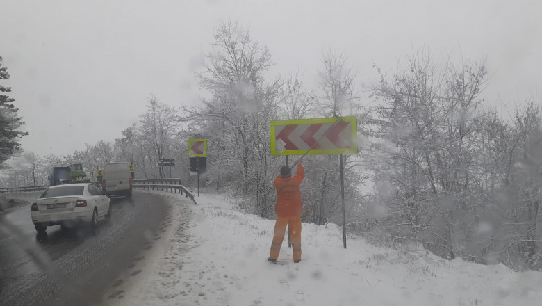 ANM a emis o nouă avertizare Cod galben de vânt puternic și ninsoare viscolită în zone din 21 de judeţe