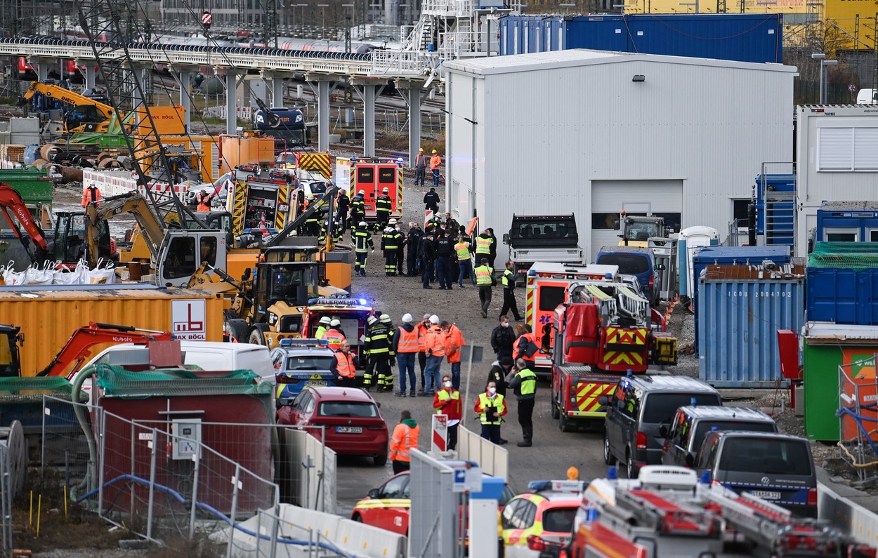Explozie puternică produsă de o veche bombă de aviație lângă cea mai aglomerată gară din München