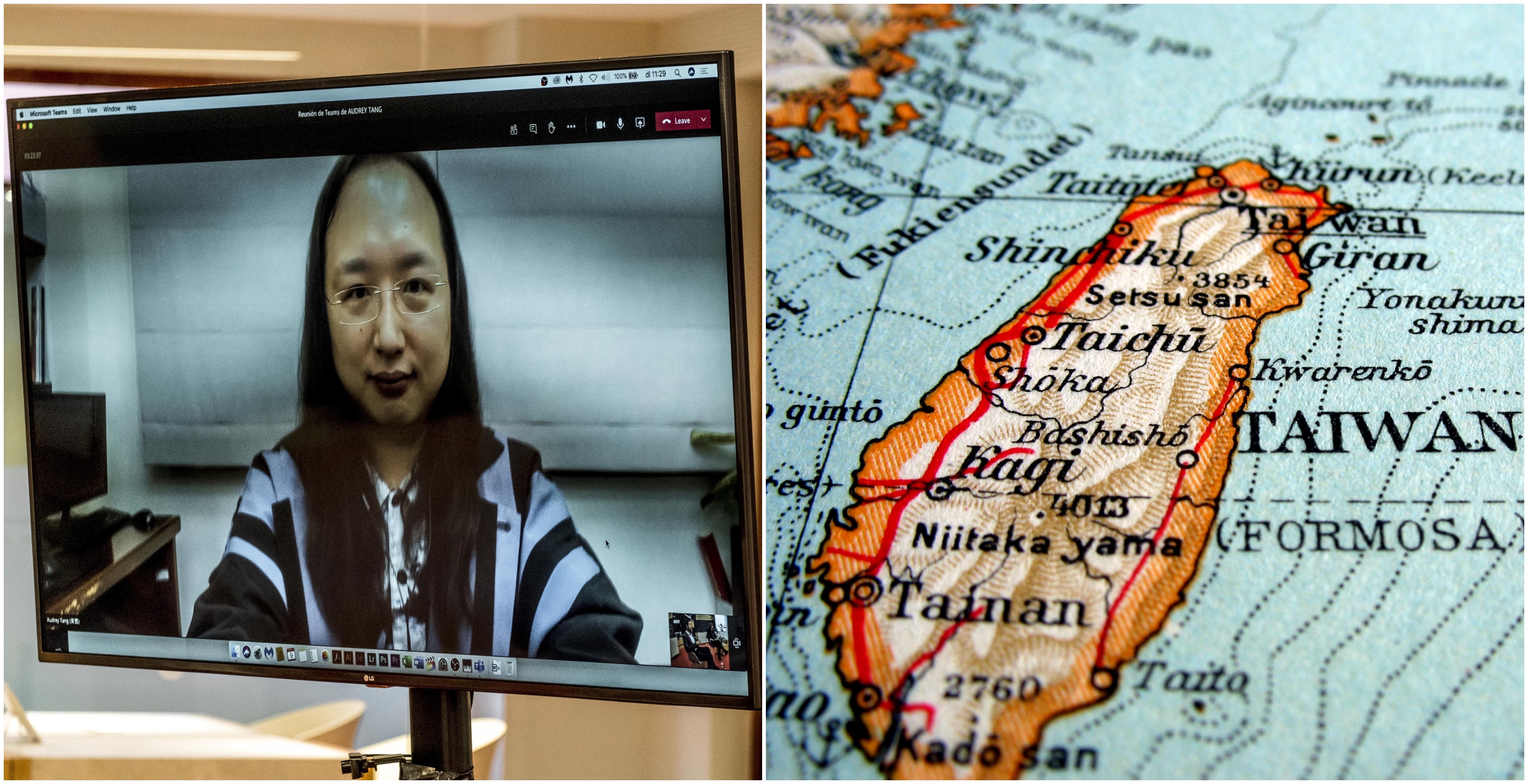 Misteriosul caz al unei hărți și al unui ministru din Taiwan, care au dispărut la summitul democrației din SUA