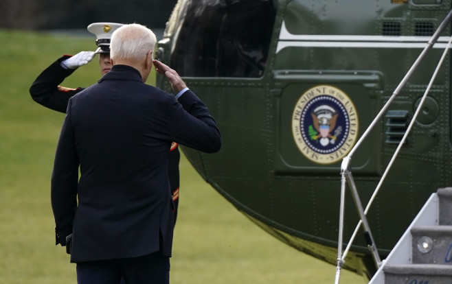 President Biden Departs to Kentucky, Washington, District of Columbia, USA - 15 Dec 2021