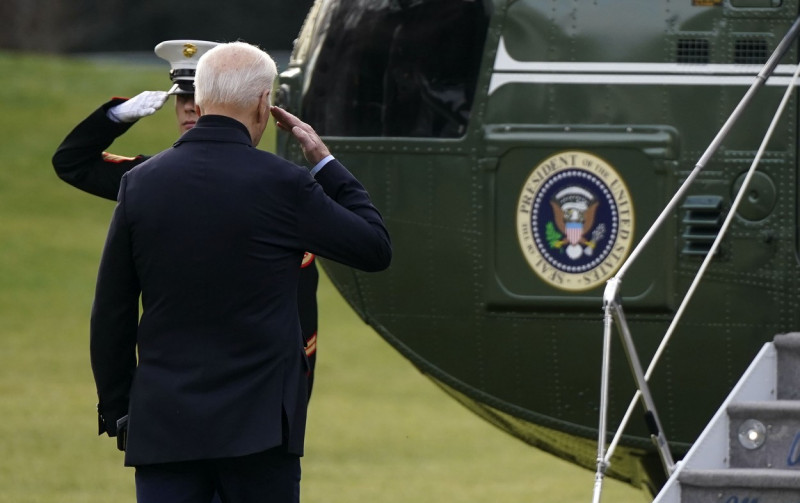 President Biden Departs to Kentucky, Washington, District of Columbia, USA - 15 Dec 2021