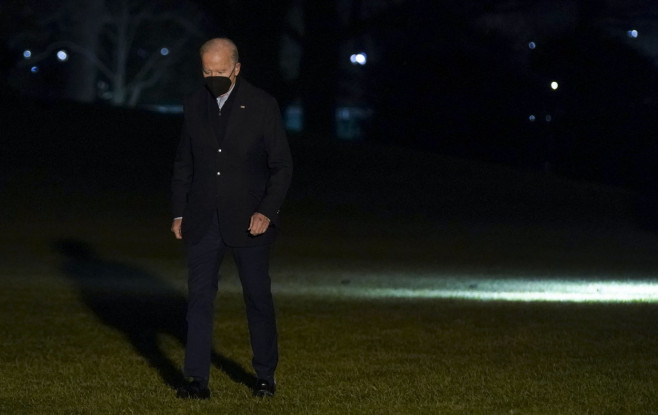 President Biden Arrives at White House