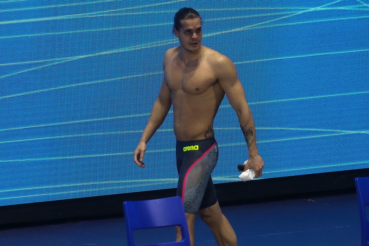 Robert Glință, în finala Campionatului Mondial de înot la 100 m spate. Camelia Potec: Competiția e puternică, sportivii sunt în formă