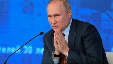Vladimir Putin la o conferință
