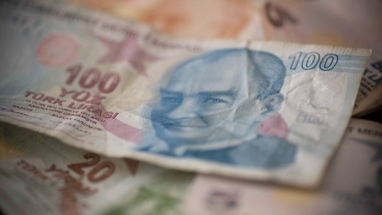 bancnota de 100 de lire turcesti