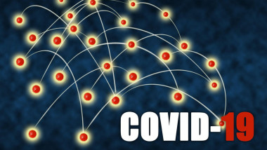 grafic de propagare a coronavirusului
