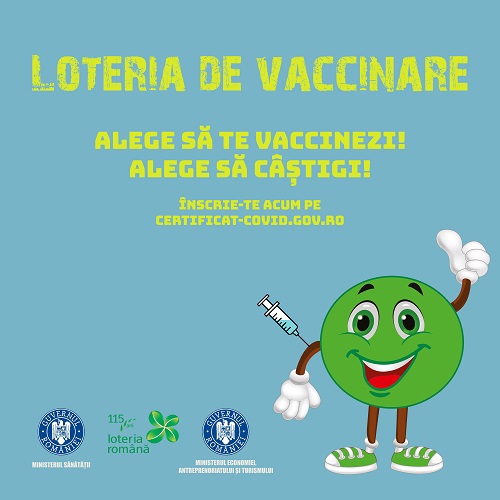 Loteria Vaccinării. Rezultatele extragerii din 19 decembrie 2021: un premiu de 100.000 de lei și 80 de premii de 10.000 de lei