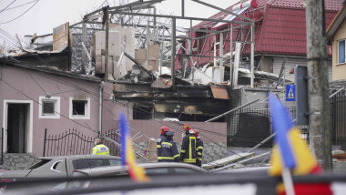 Explozie urmată de incendiu la o pensiune din Cluj-Napoca
