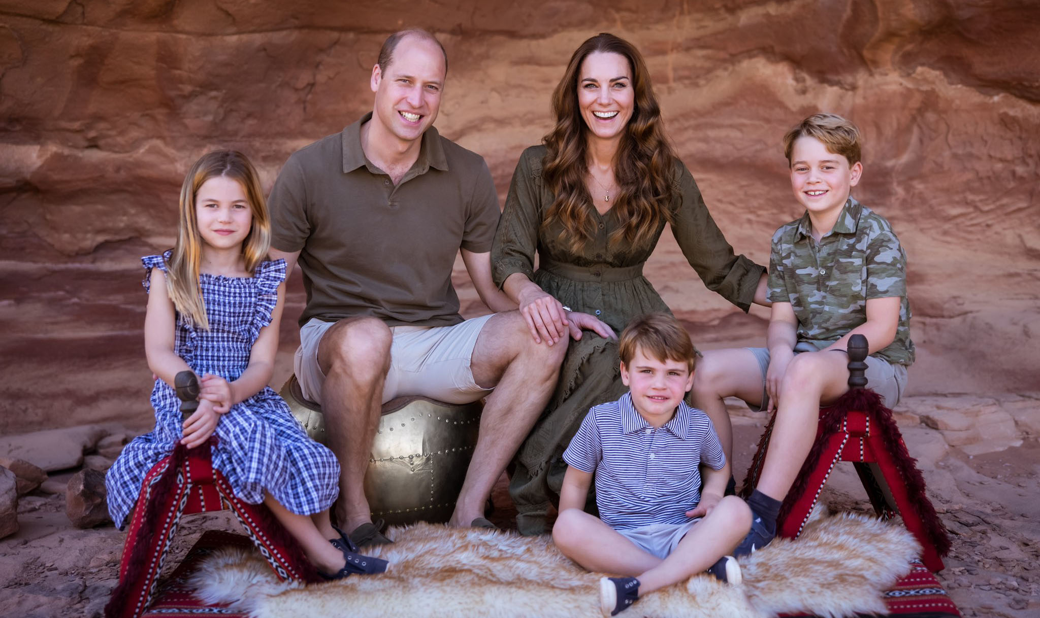 Ducii de Cambridge, William și Kate, au prezentat felicitarea de Crăciun 2021. Unde a fost realizată fotografia