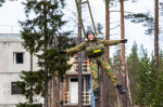 Rena Leir, Norway. 20th Nov, 2021. Rena 20211120.Princess Ingrid Alexandra visits Rena Leir. The visit is a confirmation gift from the Armed Forces. Here she is practicing parachuting.Photo: Annika Byrde / NTB Credit: NTB Scanpix/Alamy Live News
