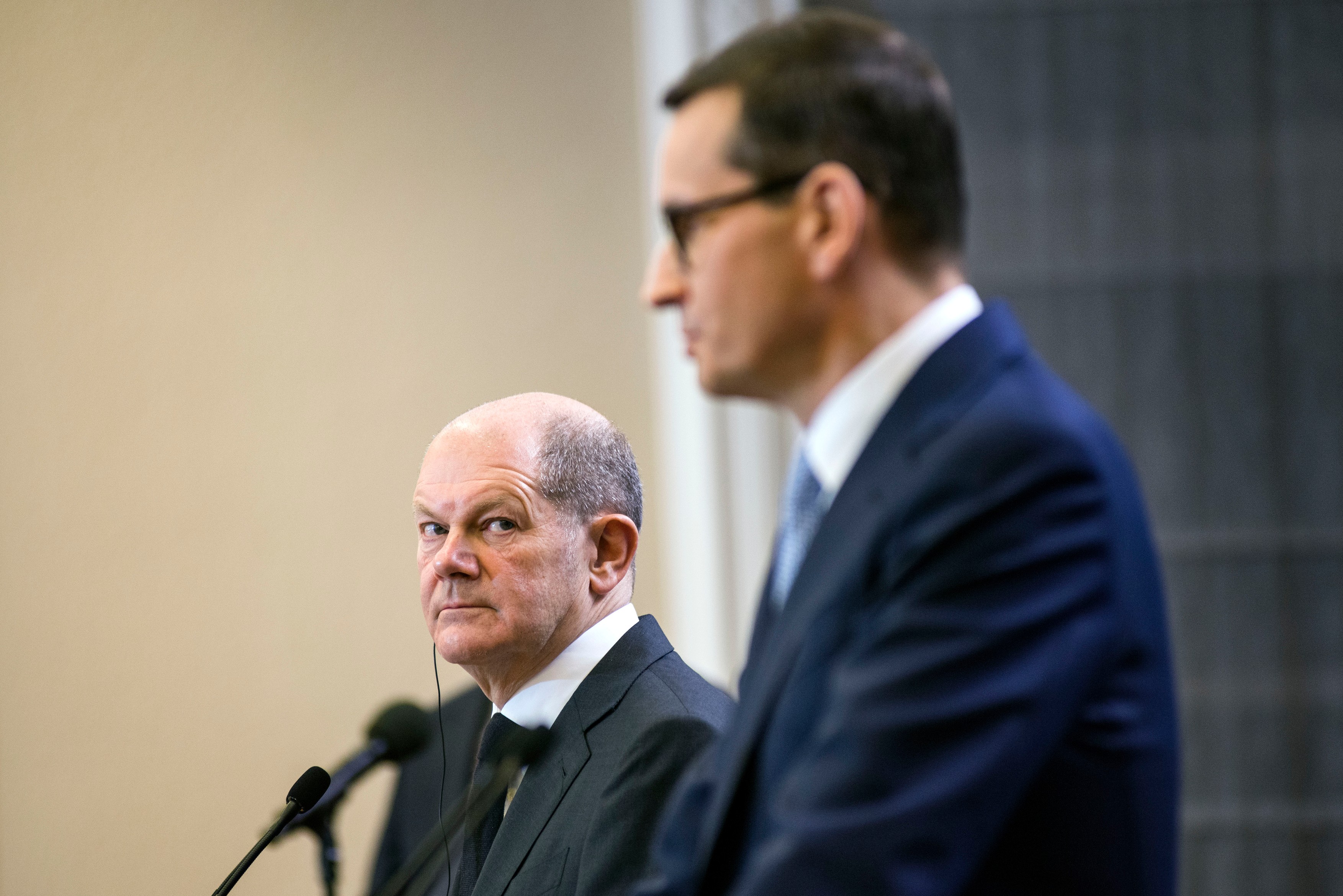 Morawiecki a criticat politica Germaniei în UE, în timpul vizitei lui Scholz: „Uniformitatea şi egalitarismul nu sunt direcții bune"