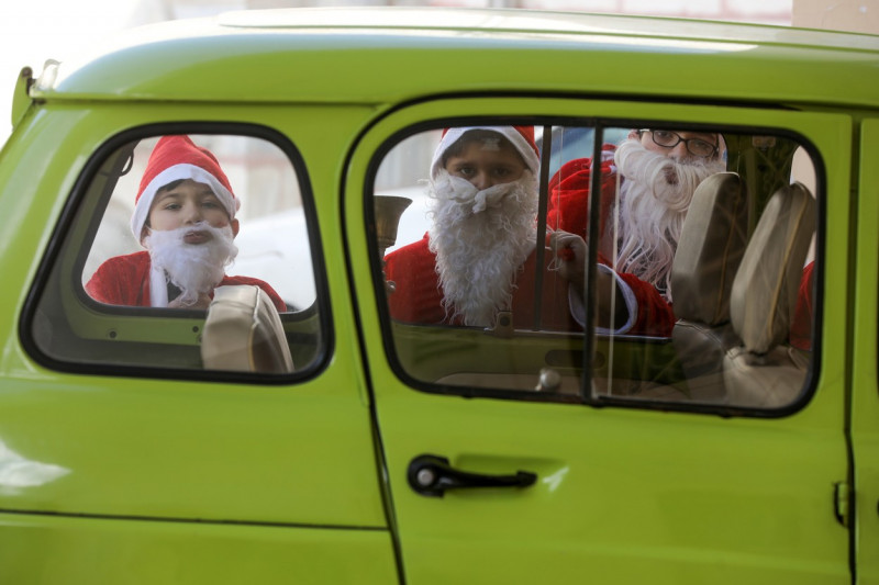 Christmas Season In Gaza, Palestine - 24 Dec 2021