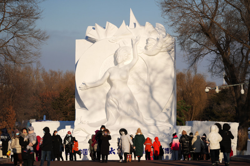 CHINA HEILONGJIANG HARBIN SNOW SCULPTURE EXPO (CN)