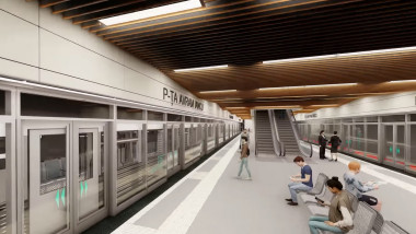 simulare cum va arata statia piata avram iancu a viitorului metrou din cluj napoca
