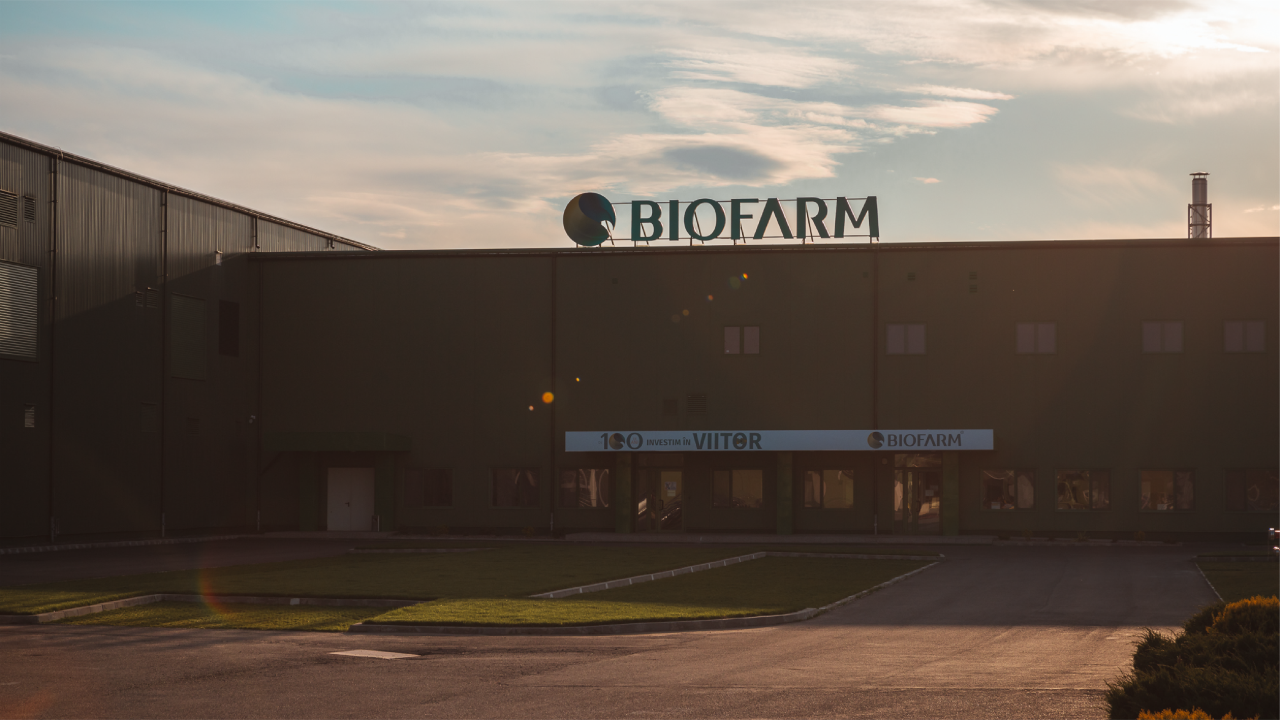 (P) Biofarm a împlinit 100 de ani de activitate și inaugurează una dintre cele mai moderne fabrici de medicamente din România