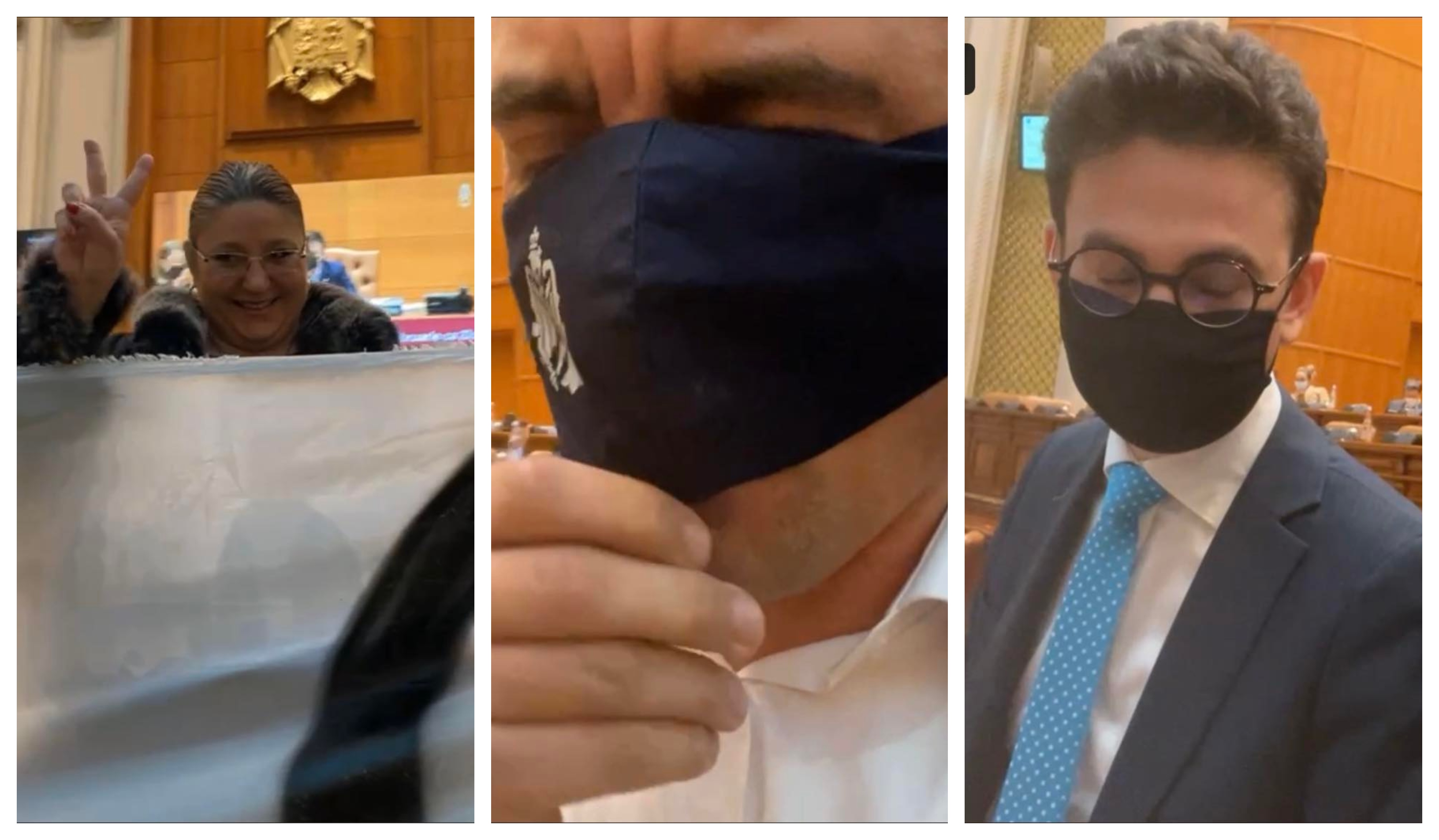 Șoșoacă și Simion au făcut scandal în Parlament. „Îi mănâncă”. „Domnul Bulai are noroc că îl lăsăm să vorbească”